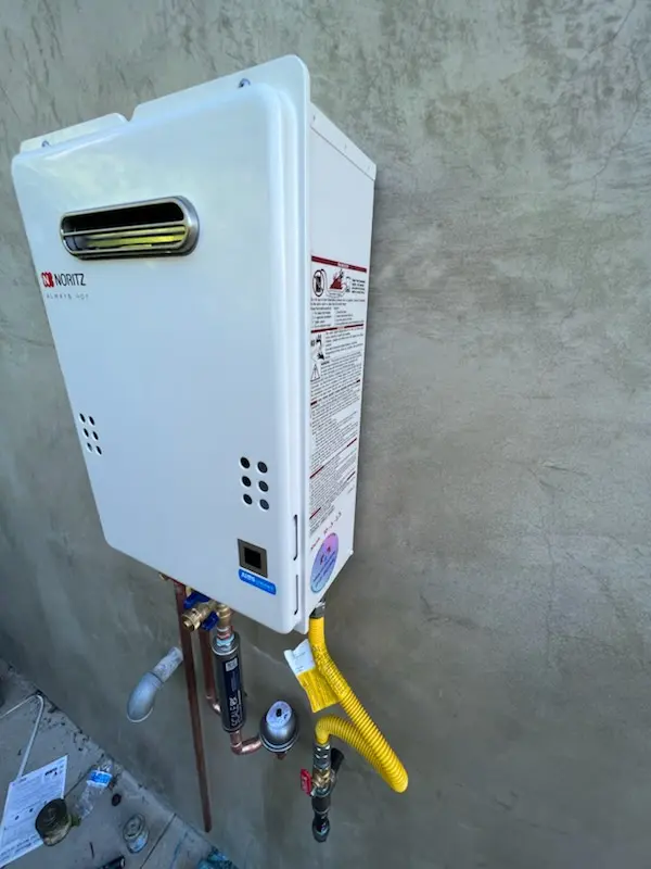 Tankless water heater installation for Stanwick Glen homes